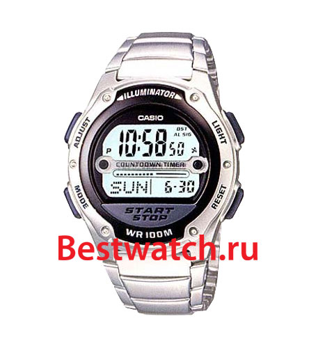 Часы Casio Digital W-756D-1A