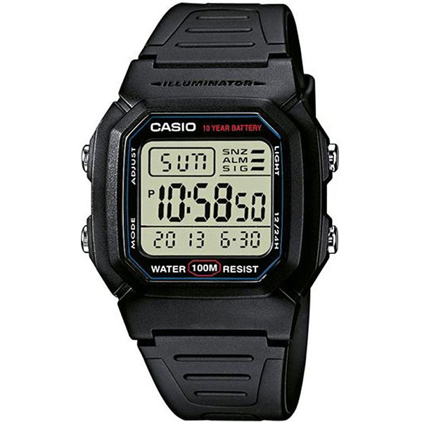 Часы Casio Digital W-800H-1AVDF