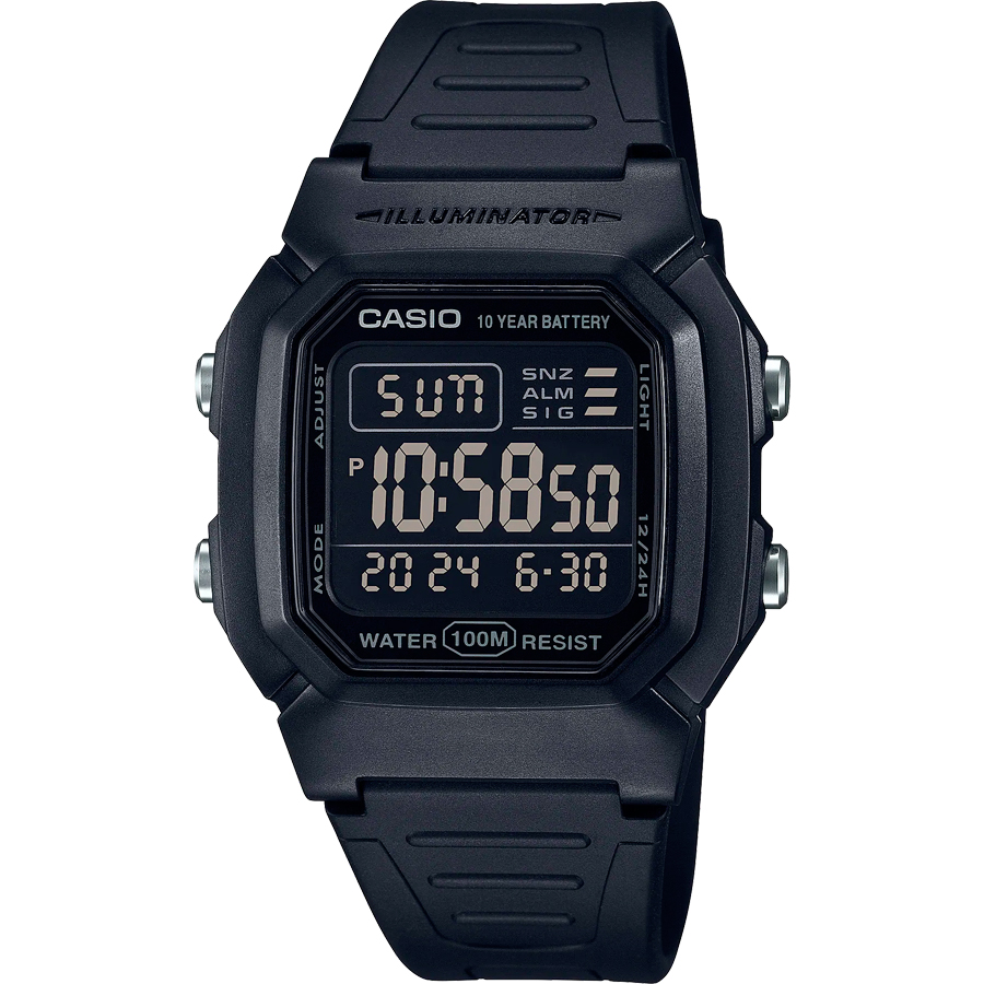 Часы Casio Digital W-800H-1B