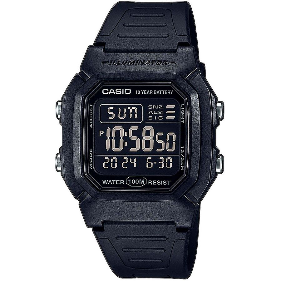 Часы Casio Digital W-800H-1BVES