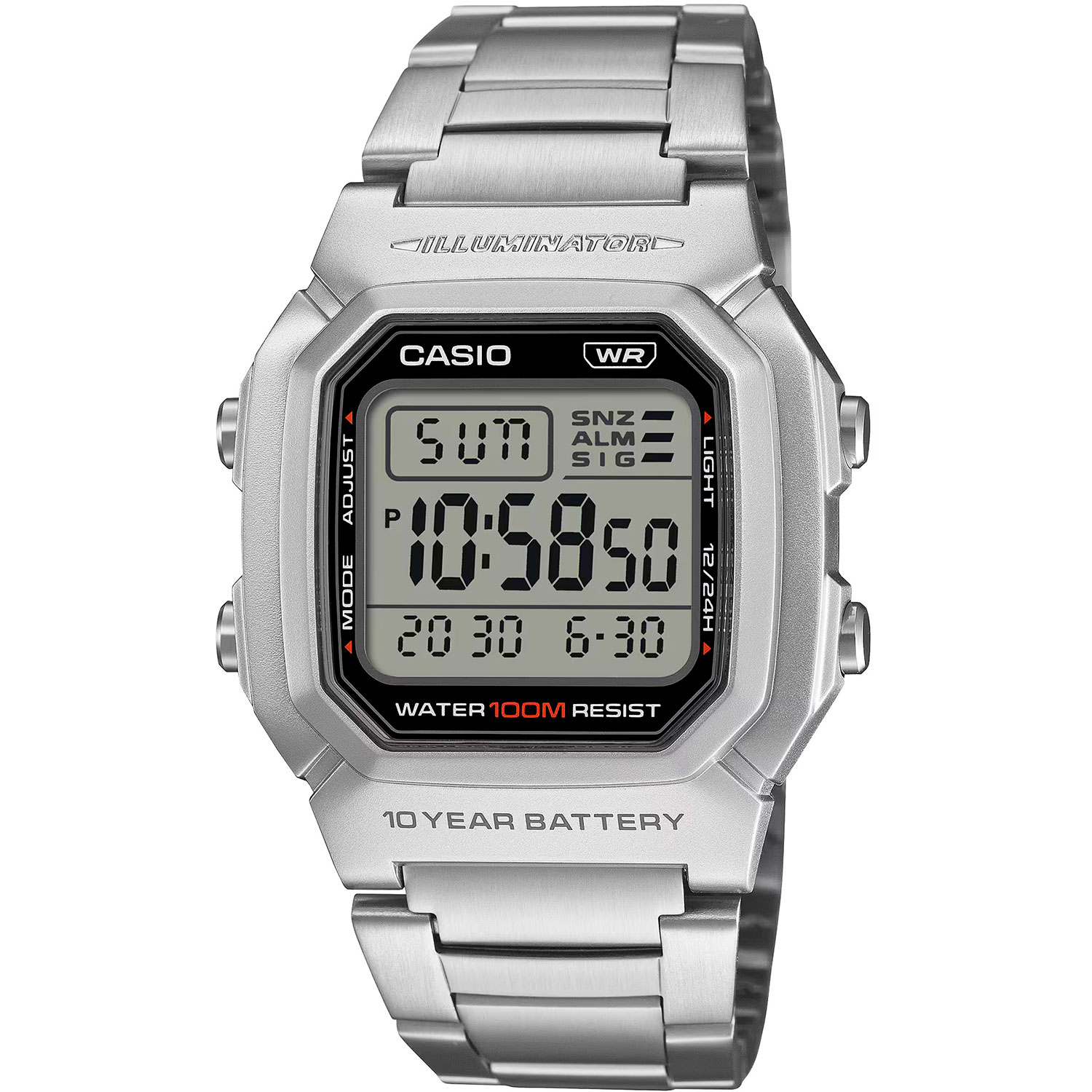 Часы Casio Digital W-800HD-1A