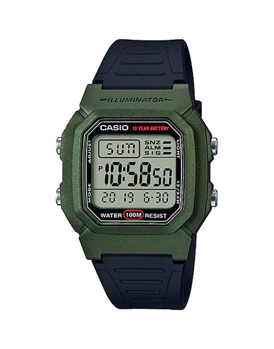 Часы Casio Digital W-800HM-3AVEF