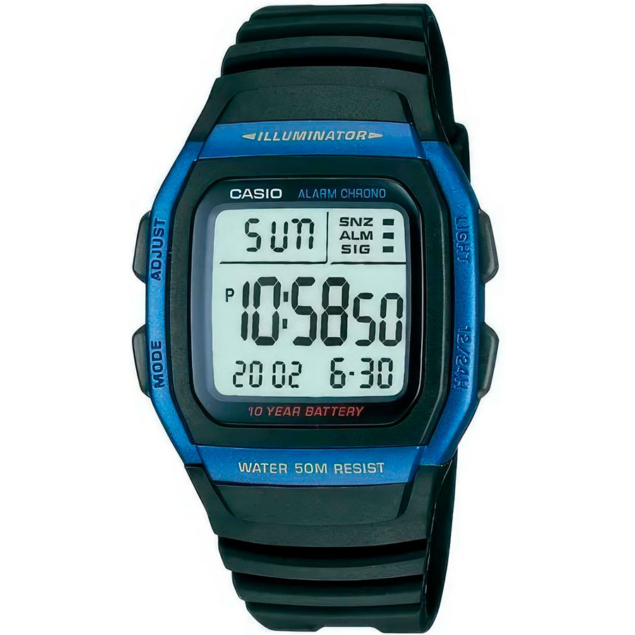 Часы Casio Digital W-96H-2A