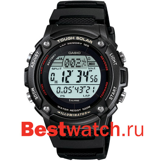 Часы Casio Digital W-S200H-1B