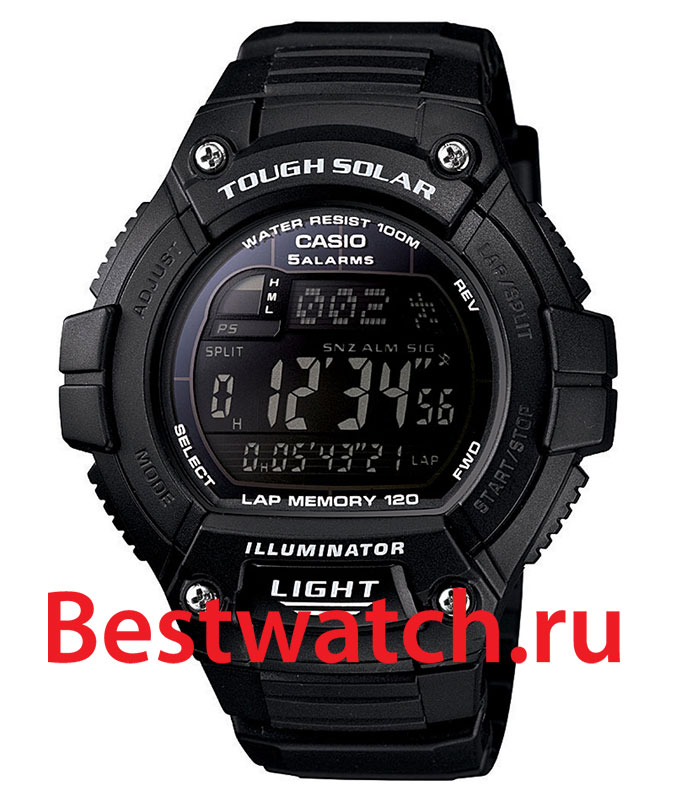 Часы Casio Digital W-S220-1B