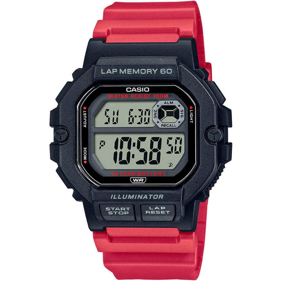 Часы Casio Digital WS-1400H-4AVEF