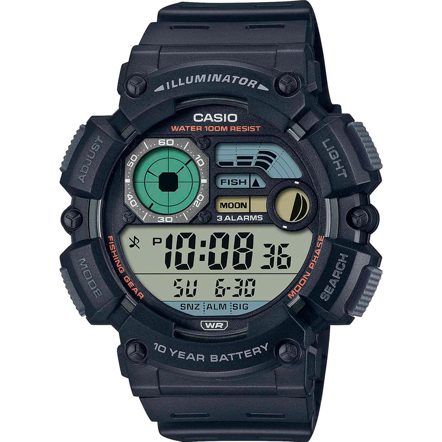 Часы Casio Digital WS-1500H-1AVEF