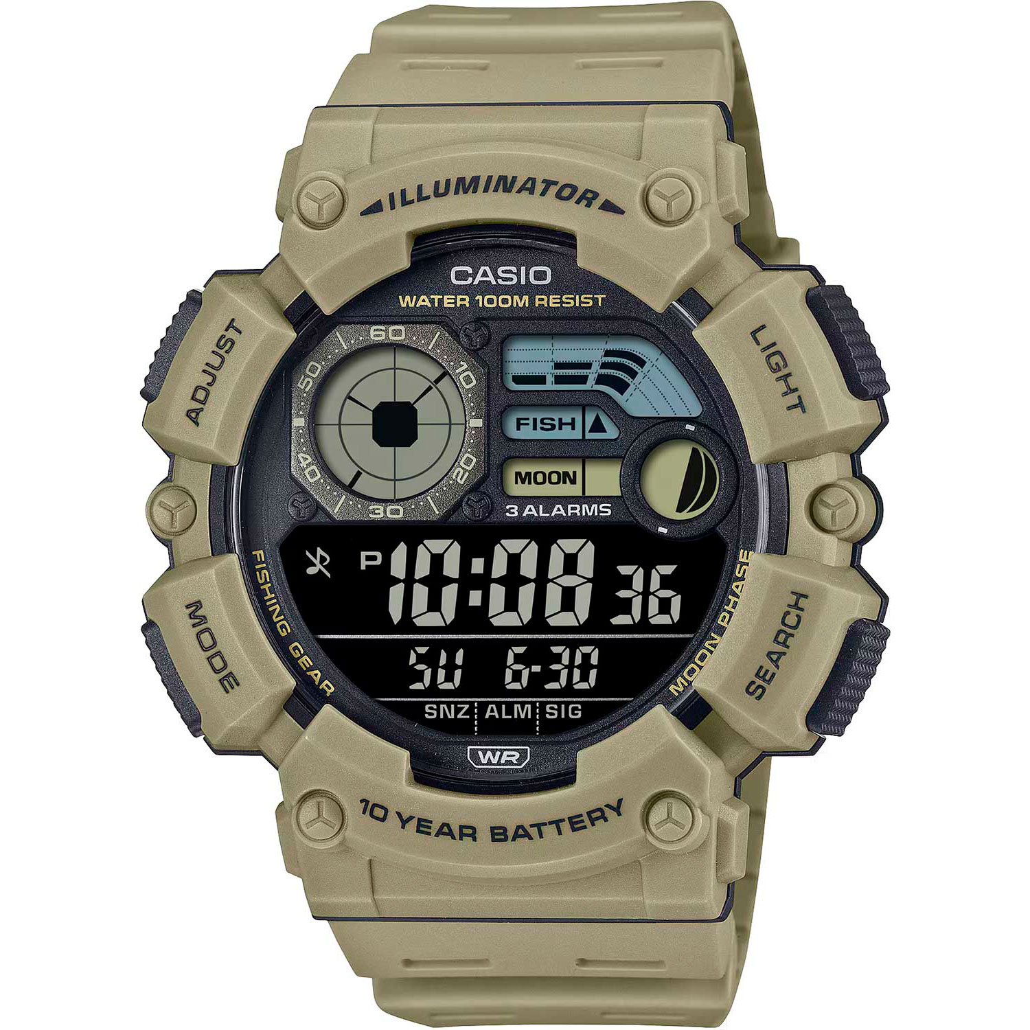 Часы Casio Digital WS-1500H-5B