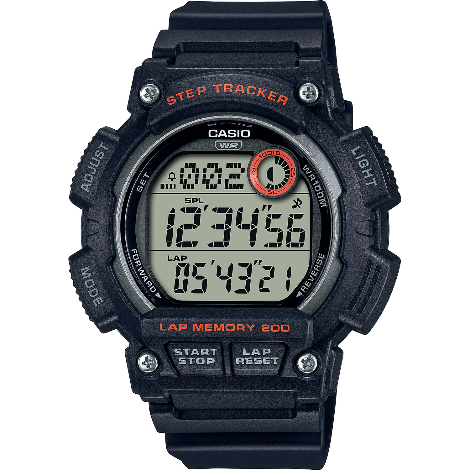 Часы Casio Digital WS-2100H-1A