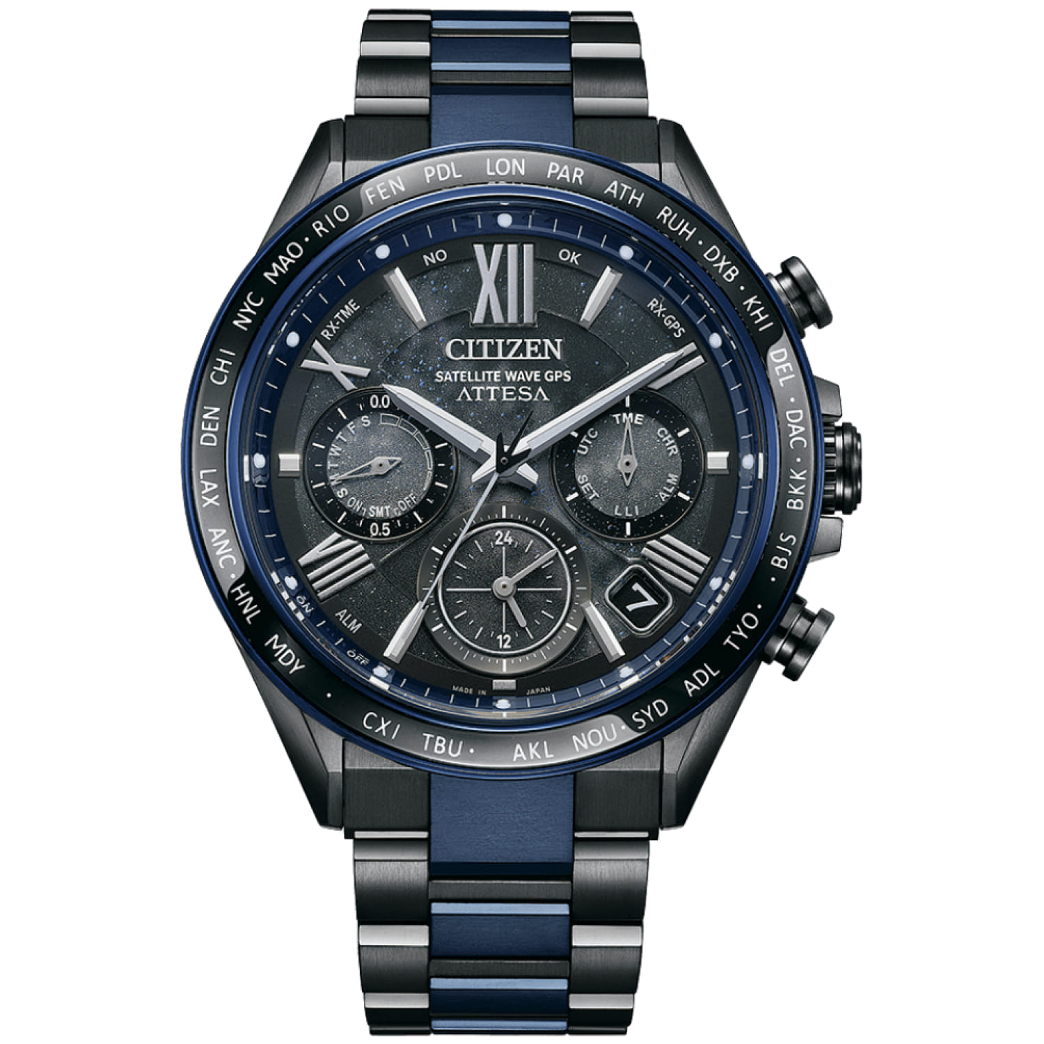 Часы Citizen Satellite Wave GPS CC4066-69E