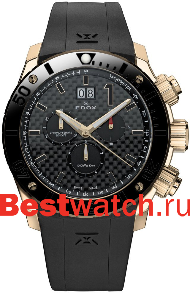 Часы Edox Class 1 Chronoffshore Big Date 10020-37RNIR