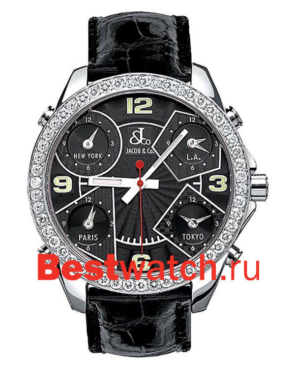Часы Jacob&co The Five Time Zone JCM2