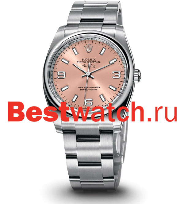 Часы Rolex Oyster Perpetual 114200_pink