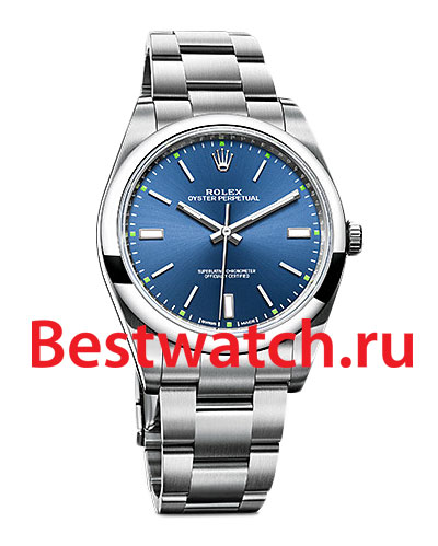 Часы Rolex Oyster Perpetual 114300_azzurro