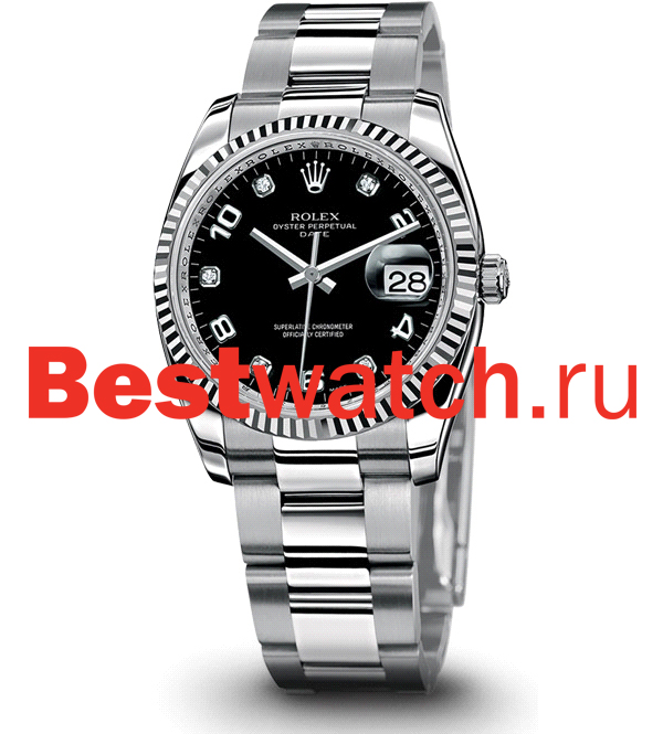 Часы Rolex Datejust 34 115234d_black