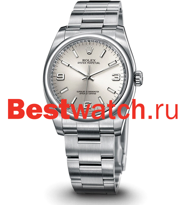 Часы Rolex Oyster Perpetual 116000_silver