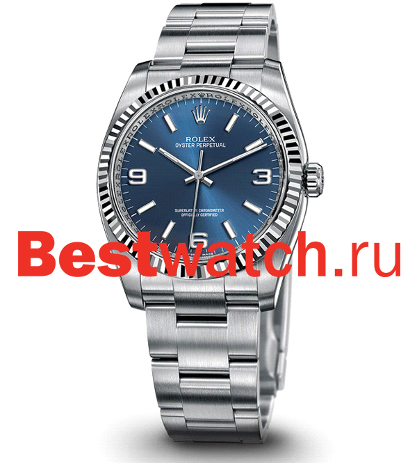 Часы Rolex Oyster Perpetual 116034_blue