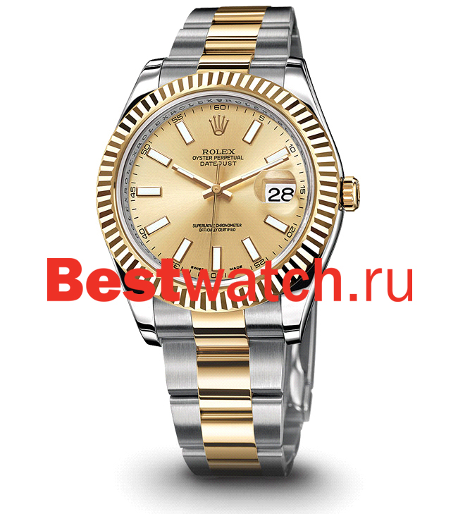 Часы Rolex Datejust II 41 116333_champagne
