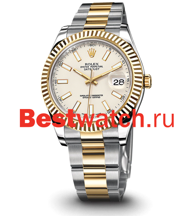 Часы Rolex Datejust II 41 116333_ivory