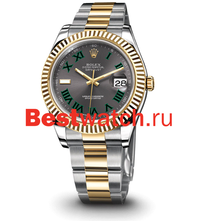 Часы Rolex Datejust II 41 116333_slate