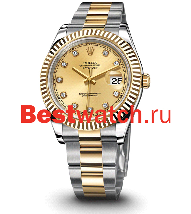 Часы Rolex Datejust II 41 116333d_champagne