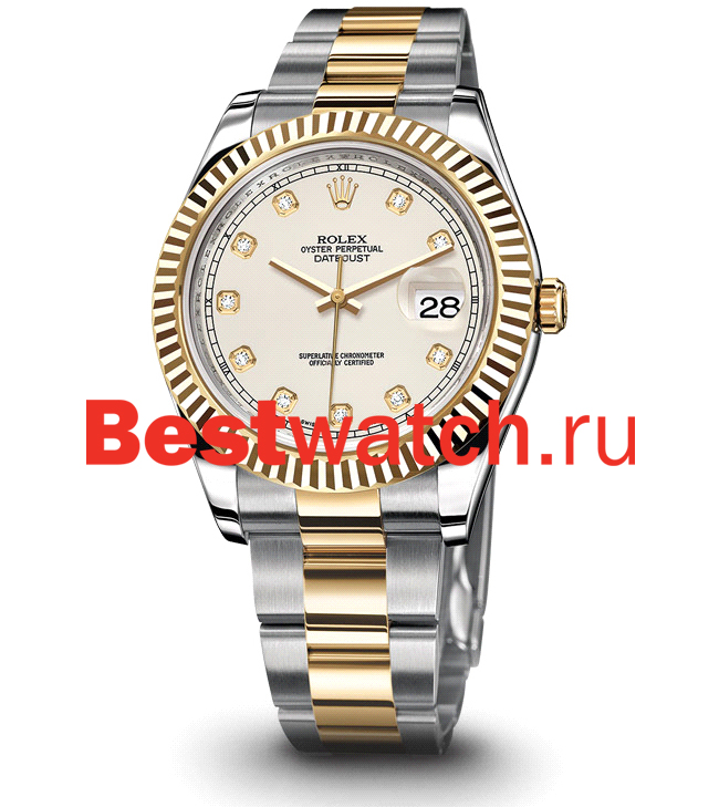 Часы Rolex Datejust II 41 116333d_ivory