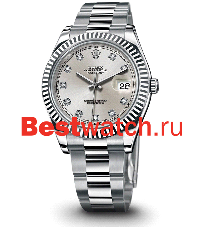 Часы Rolex Datejust II 41 116334d_silver