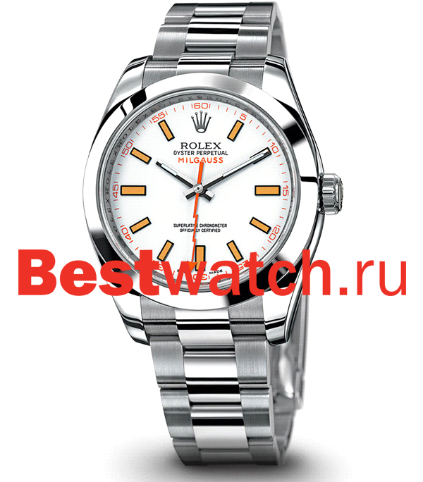 Часы Rolex Milgauss 116400_white