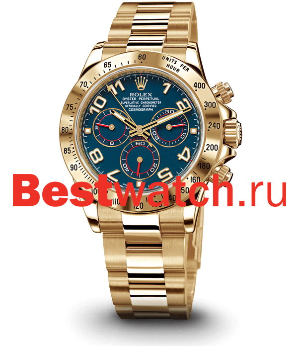 Часы Rolex Cosmograph Daytona 116528_blue