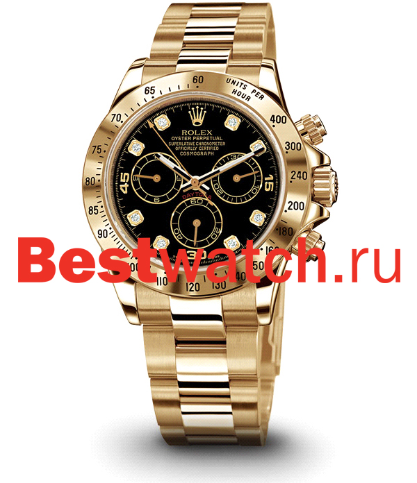 Часы Rolex Cosmograph Daytona 116528d_black