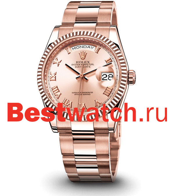 Часы Rolex Day-Date 36 118235F_pink