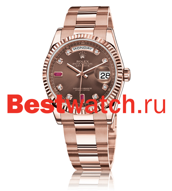 Часы Rolex Day-Date 36 118235d_chocolate