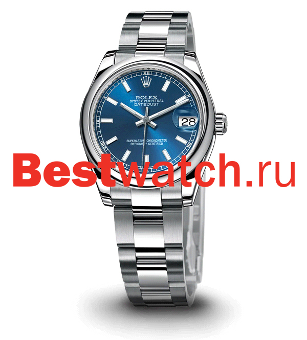 Часы Rolex Datejust 31 178240_blue