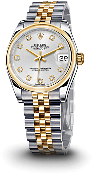 Часы Rolex Datejust 31 178243d_silver