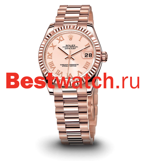 Часы Rolex Datejust 31 178275F_pink