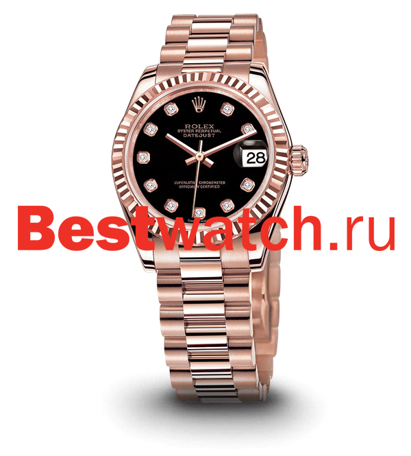 Часы Rolex Datejust 31 178275Fd_black