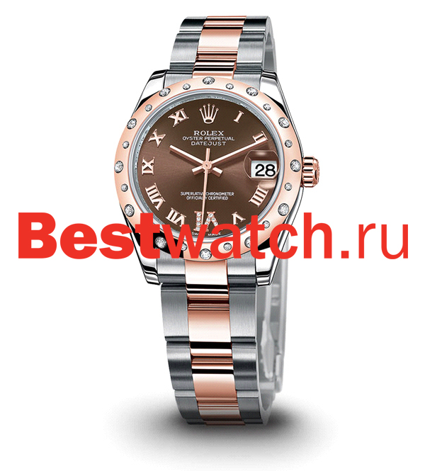 Часы Rolex Datejust 31 178341d_chocolate