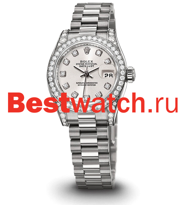Часы Rolex Datejust 26 179159d_silver