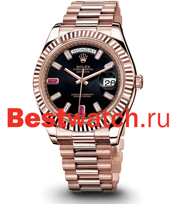 Часы Rolex Day-Date II 41 218235d_black