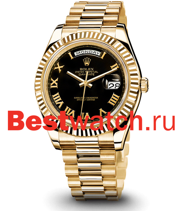 Часы Rolex Day-Date II 41 218238_black