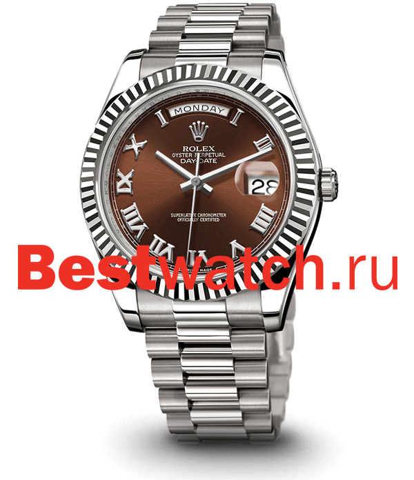 Часы Rolex Day-Date II 41 218239_chocolate