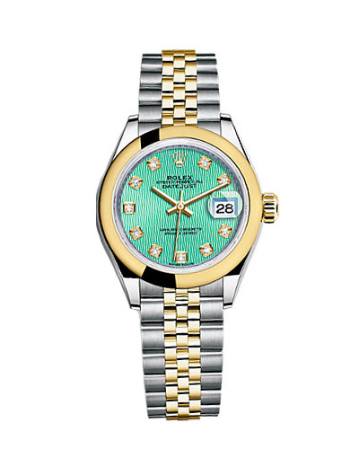 Часы Rolex Datejust 28 279163_d_green