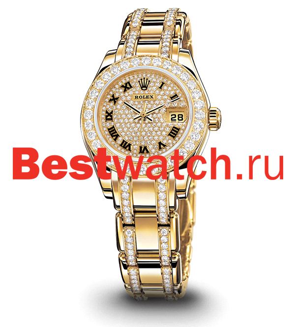 Часы Rolex Pearlmaster 80298d_diamond