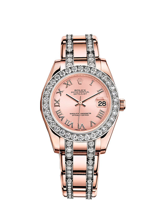 Часы Rolex Pearlmaster 34 81285-0019