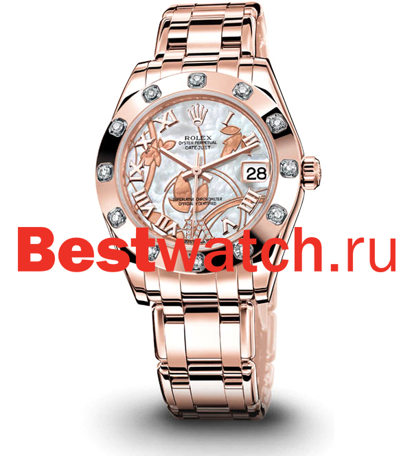 Часы Rolex Pearlmaster 81315d_goldust