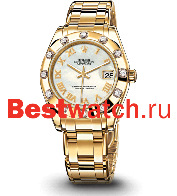Часы Rolex Pearlmaster 81318d_white-mop