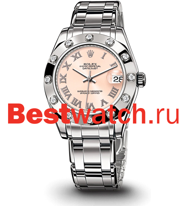 Часы Rolex Pearlmaster 81319d_pink