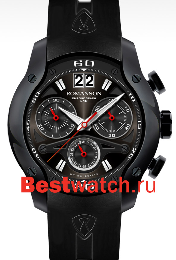 Часы Romanson Gents Function AL1216HMB(BK)