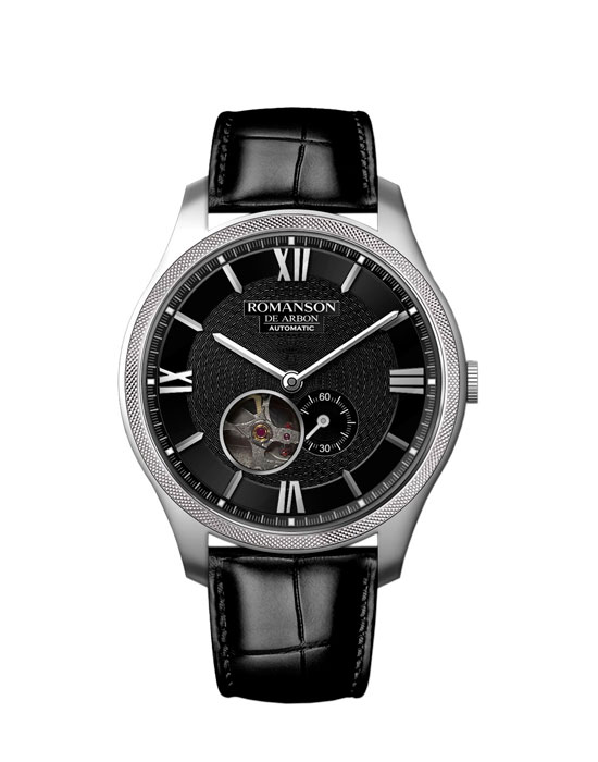 Часы Romanson De Arbon CB8A13RMW(BK)