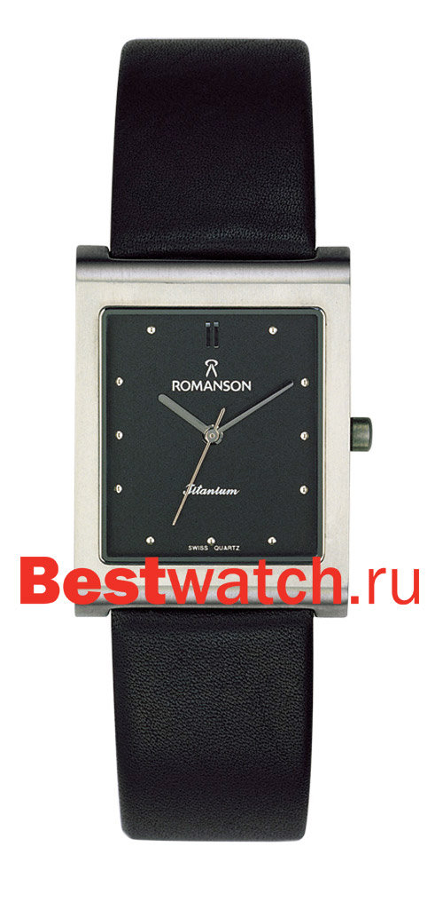 Часы Romanson Titanium DL0581SMW(BK)